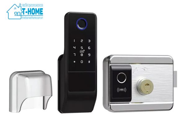 Thiết Bị Smarthome - Khóa cổng thông minh Laffer A18 2 vân tay - 1