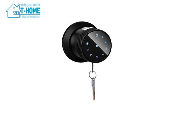 Thiết Bị Smarthome - Khóa cửa thông minh 5 IN 1 Laffer B12 - Black