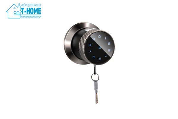 Thiết Bị Smarthome - Khóa cửa thông minh 5 IN 1 Laffer B12 - Silver