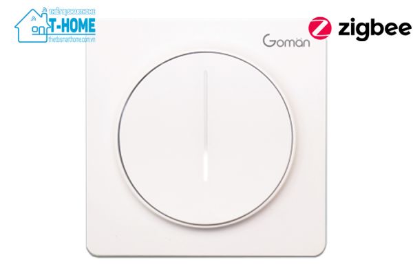 Thiết Bị Smarthome - Công tắc dimmer zigbee thông minh Goman