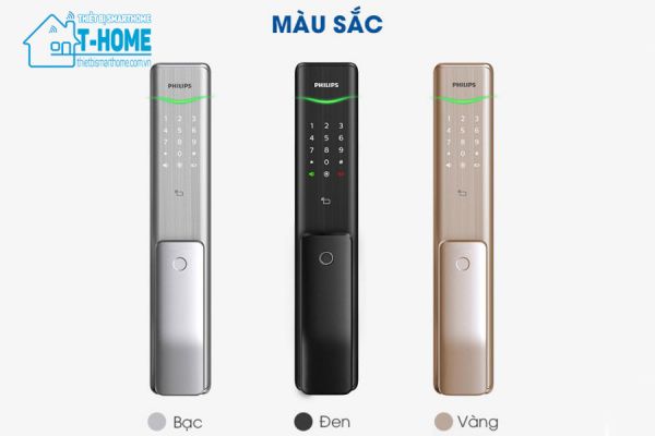 Thiết bị smarthome - Khóa cửa vân tay Philips ALPHA - 5