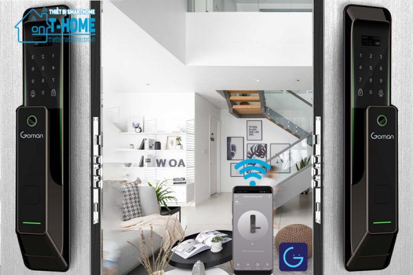 Thiết bị smarthome - Khóa cửa wifi thông minh Goman GM-SL265W - 1